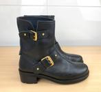 Notabene Copenhagen leer zwart boots laarsjes mt 37.5 ZGAN, Zwart, Lage of Enkellaarzen, Ophalen of Verzenden, Zo goed als nieuw