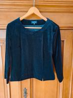 Blauw fluwelen top, Lilytime,  40, Kleding | Dames, Maat 38/40 (M), Blauw, Ophalen of Verzenden, Zo goed als nieuw