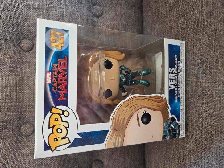 Funko 427 Vers (Captain Marvel), Verzamelen, Poppetjes en Figuurtjes, Zo goed als nieuw, Ophalen of Verzenden