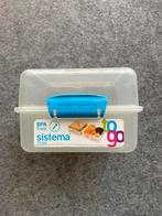 Sistema to go Lunch Cube., Verzenden, Zo goed als nieuw, Blauw, Bus of Trommel