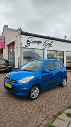 Hyundai i10 1.1 I 5DR 2011 Blauw, Auto's, 4 cilinders, Leder en Stof, Origineel Nederlands, Bedrijf