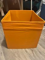 4 Ikea Dröna bakken voor Kallax Oranje, Ophalen, Gebruikt, Minder dan 50 cm, Minder dan 40 cm
