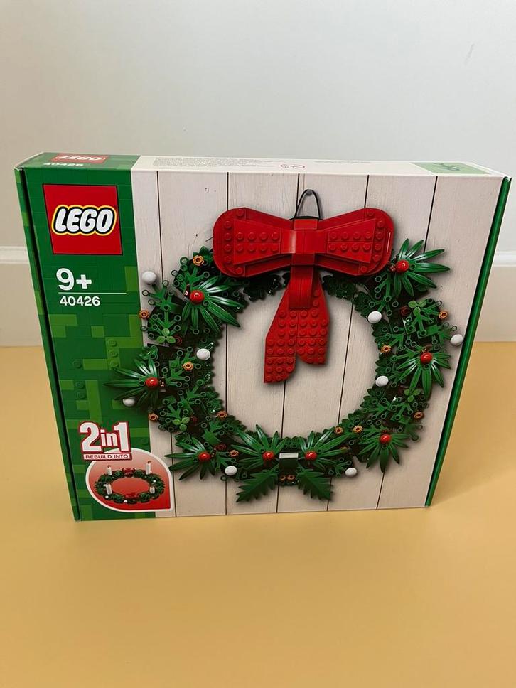 Lego Exclusive Kerstmis Kerst Krans set 40426 NIEUW IN DOOS, Kinderen en Baby's, Speelgoed | Duplo en Lego, Nieuw, Lego, Complete set
