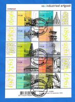NVPH 2104-13 Industrieel Erfgoed - 2002 gestempeld, Postzegels en Munten, Postzegels | Nederland, Na 1940, Verzenden, Gestempeld