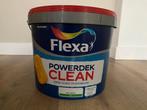 Flexa Powerdek Clean RAL 9010 MAT 10L (zeer goed reinigbaar), Ophalen, 5 tot 10 liter, Wit, Nieuw