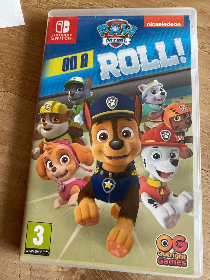 Paw Patrol: On a Roll! - Nintendo Switch, Spelcomputers en Games, Games | Nintendo Switch, Zo goed als nieuw, Avontuur en Actie