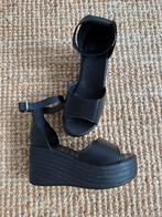 Nieuw! Hoge sleehakken (40) met lichtgewicht zool, Zwart, Nieuw, Onbekend, Sandalen of Muiltjes