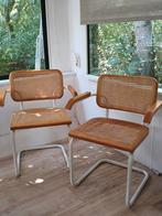 Cesca 2x met armleuningen, Huis en Inrichting, Stoelen, Ophalen, Gebruikt, Twee