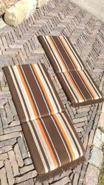 Vintage retro tuin stoel kussens, Tuin en Terras, Tuinmeubel-accessoires, Ophalen of Verzenden, Zo goed als nieuw