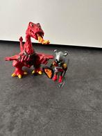 Rode vuurspuwende draak met ridder 3327 Playmobil, Ophalen of Verzenden, Gebruikt