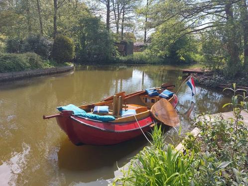 Unieke stalen tjotter met mast en volledige tuigage., Watersport en Boten, Platbodems, Gebruikt, Tot 6 meter, Staal, Diesel, Ophalen