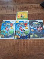 Nintendo wii mario galaxy setje met mario galaxy 1en 2., Ophalen of Verzenden, Zo goed als nieuw, Met 1 controller