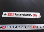 sticker op EDAH kan je rekenen, Verzamelen, Ophalen, Zo goed als nieuw, Bedrijf of Vereniging