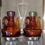 Antiek olie en azijn stel, Ophalen