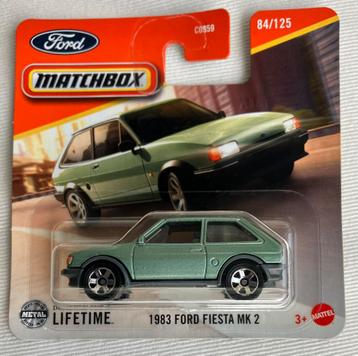Matchbox 1983 Ford Fiesta MK2 groen beschikbaar voor biedingen