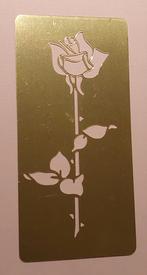 Embossing mal - Roos, Ophalen of Verzenden, Zo goed als nieuw, Overige thema's, Pons of Mal