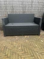 Loungebank tuin, Tuin en Terras, Tuinsets en Loungesets, 2 zitplaatsen, Kunststof, Gebruikt, Ophalen of Verzenden