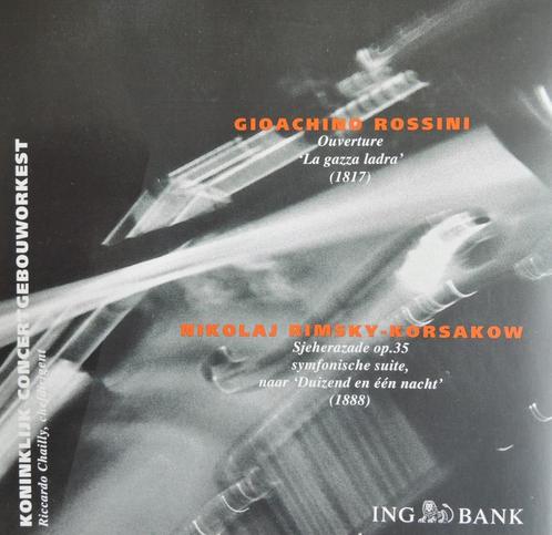 Rossini en Rimsky-Korsakow / Kcgo - Riccardo Chailly / DDD, Cd's en Dvd's, Cd's | Klassiek, Zo goed als nieuw, Orkest of Ballet