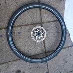 Shimano fiets voorwiel schijfrem, Fietsen en Brommers, Fietsaccessoires | Fietstassen, Ophalen of Verzenden, Zo goed als nieuw
