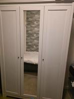 Kledingkast met 3 deuren en spiegel, Ophalen, Overige materialen, Met deur(en), Gebruikt