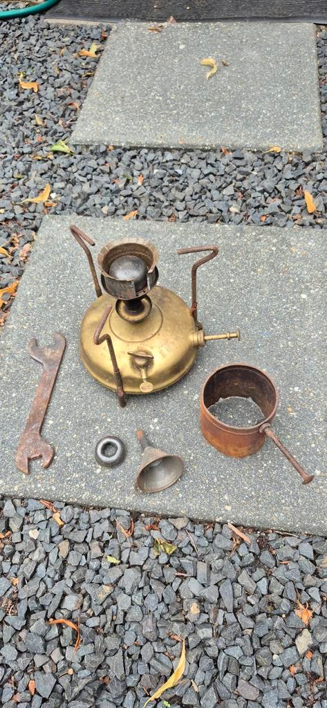 Vintage Primus Petroleumstel met Accessoires, Antiek en Kunst, Antiek | Gereedschap en Instrumenten, Ophalen