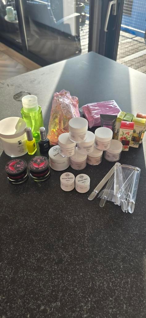 Nagelproducten PNS & Moyra - Acryl, Acrygel, Olie, Sieraden, Tassen en Uiterlijk, Uiterlijk | Cosmetica en Make-up, Zo goed als nieuw