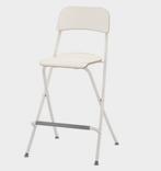 FRANKLIN barkrukken, opvouwbaar, bladhoogte wit 2, Ophalen, Met voetsteun, 60 tot 90 cm, Zo goed als nieuw