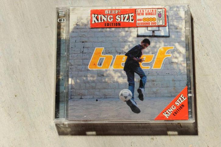 BEEF - - King Size 2CDbox Edition CD + DVD, Cd's en Dvd's, Cd's | Pop, 1980 tot 2000, Boxset, Verzenden