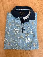 Marvelis Polo Shirt - Bloemenprint - Maat M, Ophalen of Verzenden, Zo goed als nieuw, Maat 48/50 (M), Blauw