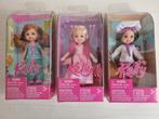 3 barbie kelly  popjes., Kinderen en Baby's, Speelgoed | Poppen, Nieuw, Ophalen, Barbie