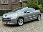 Peugeot 207 CC 1.6-16V T Sport 2008 leer! stoelverwarming! p, Voorwielaandrijving, Zwart, 4 cilinders, 4 stoelen