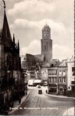 Zwolle - St. Michaëlskerk met Peperbus, Verzenden, 1940 tot 1960, Ongelopen, Overijssel