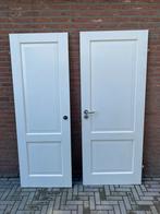 Hardhouten Binnendeuren - Toilet & Meterkast, Doe-het-zelf en Verbouw, Ophalen, Gebruikt, Minder dan 80 cm, Binnendeur