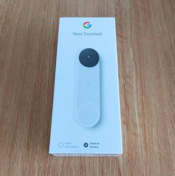 Google Nest Doorbell deurbel batterij draadloos en bedraad beschikbaar voor biedingen