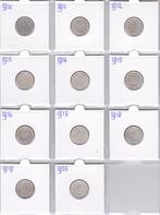Complete serie van 11 x 25 cent 1910 t/m 1925 voor 60 euro, Ophalen of Verzenden