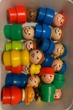 Vintage Fisher-Price little people poppetjes jaren 70, Ophalen of Verzenden, Zo goed als nieuw, Speelset