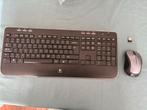 Logitech Toetsenbord en Muis Set - Gekoppeld, Ophalen of Verzenden, Gebruikt