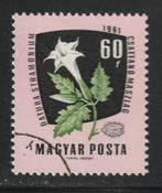 Hongarije 191 - Bloem - Doornappel, Ophalen of Verzenden, Gestempeld