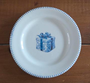  Wandbordje met Delfts Blauw Cadeautje beschikbaar voor biedingen