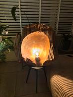 PRACHTIGE HOUTWERK VLOERLAMP GROOT!, Ophalen, Zo goed als nieuw, Hout, 150 tot 200 cm