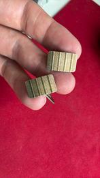 835 zilver manchetknopen verguld, Sieraden, Tassen en Uiterlijk, Manchetknopen, Ophalen of Verzenden, Zo goed als nieuw, Zilver