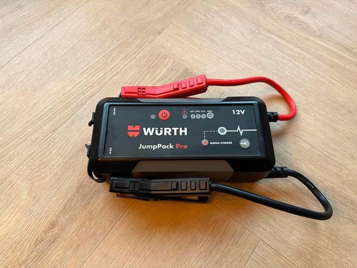 Wurth startbooster Jumppack Pro, Auto diversen, Jumpstarters, Zo goed als nieuw, Ophalen of Verzenden