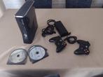 Xbox 360 250gb slim, Spelcomputers en Games, Spelcomputers | Xbox 360, 360 S, Met 2 controllers, Ophalen of Verzenden, Zo goed als nieuw