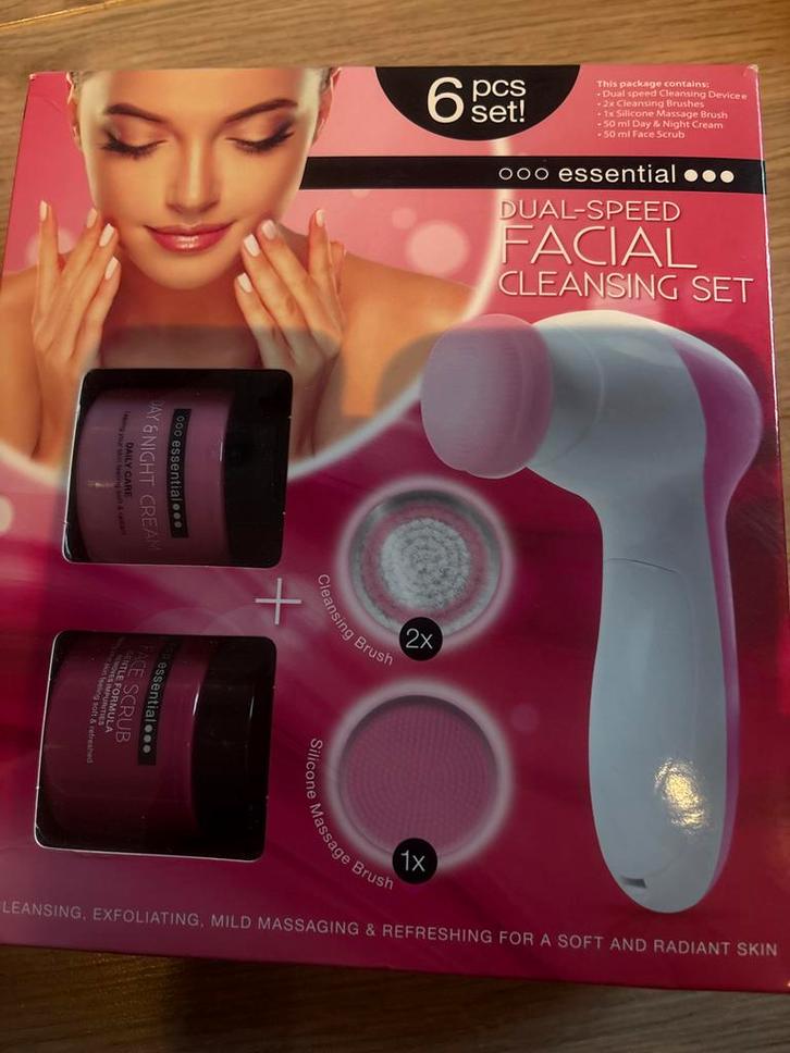 Gezichtsreinigingsset - Dual Speed, Sieraden, Tassen en Uiterlijk, Uiterlijk | Cosmetica en Make-up, Nieuw, Make-up, Gehele gezicht