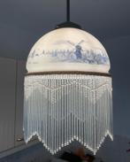 ANTIEK plafondlamp Nederland boten molens | glazen kralen, Antiek en Kunst, Antiek | Lampen, Ophalen