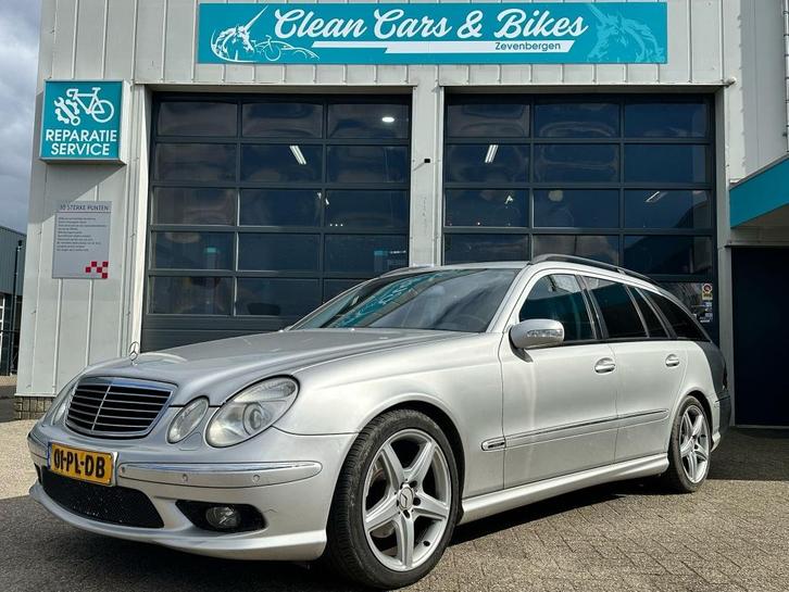 Mercedes-benz E-klasse Combi 320 Avantgarde, Auto's, Mercedes-Benz, Bedrijf, E-Klasse, ABS, Adaptive Cruise Control, Airbags, Airconditioning