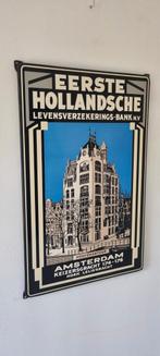 Emaille reclamebord, Verzamelen, Merken en Reclamevoorwerpen, Ophalen of Verzenden, Gebruikt, Reclamebord