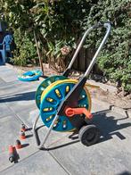 Gardena tuinslang met haspel, Tuin en Terras, Tuinslangen, Ophalen, Gebruikt, Tuinslang