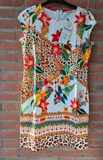 101 Idees zomerjurk M/L . Bloem-  met panterprint . Nieuw, Maat 38/40 (M), Nieuw, Ophalen of Verzenden, Knielengte