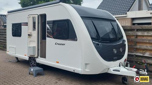 Sprite Cruzer 480 SR ALKO Mover , Thule Luifel, Caravans en Kamperen, Caravans, Bedrijf, tot en met 4, 1250 - 1500 kg, Standaardzit